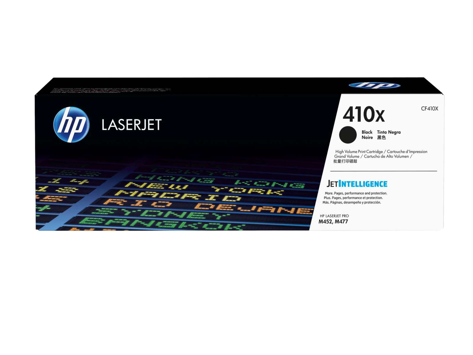 HP 410X High Yield Black Original LaserJet Toner Cartridge (CF410X) New Open Bo