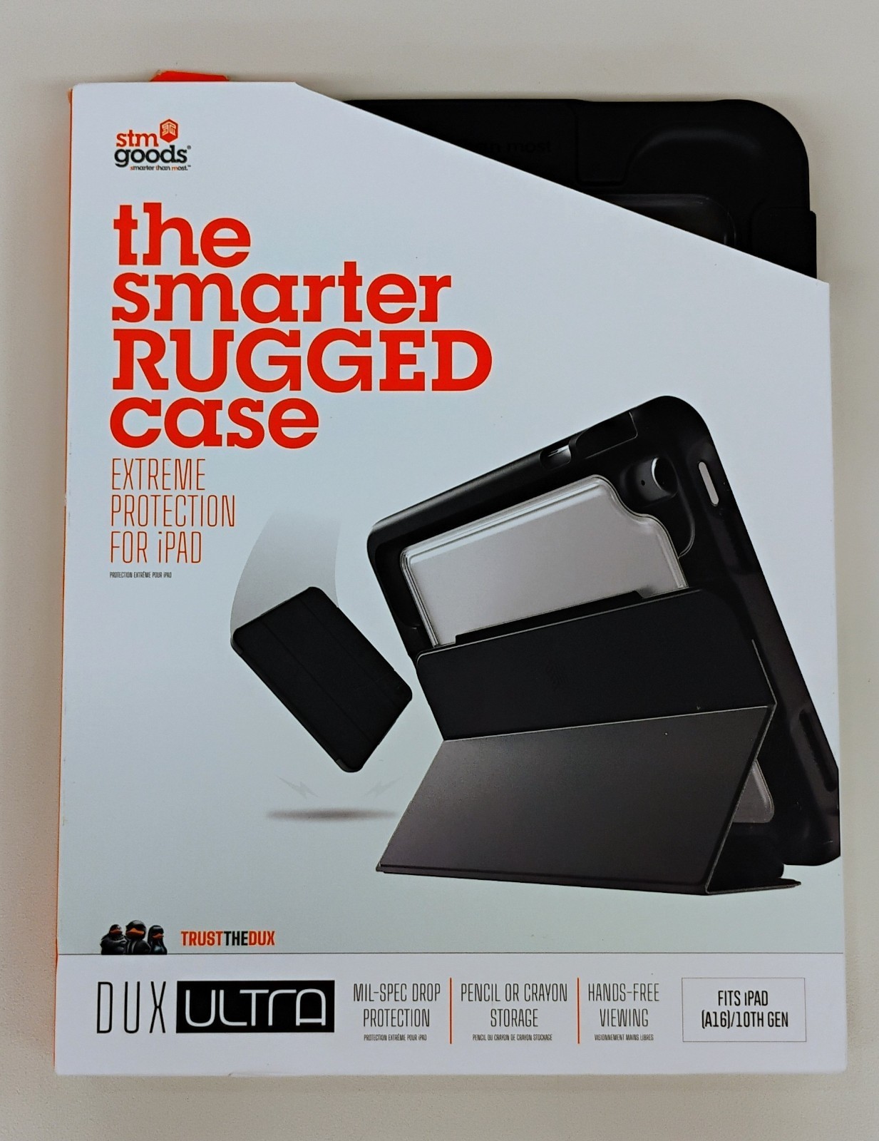 STM Goods Dux Ultra Rugged Carrying Case Apple iPad (10th Generation), iPad