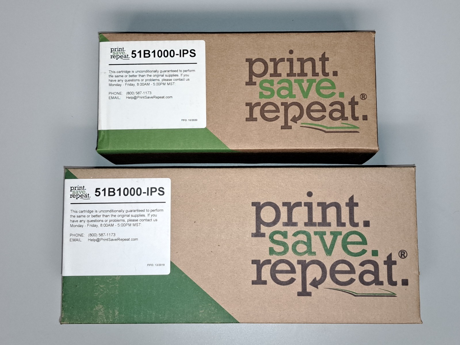 LOT OF 2 - 51B1000 Black Toner Cartridges for Lexmark [new in box]