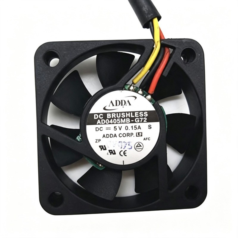 For ADDA AD0405MB-G72 4010 DC5V 0.15A 3-Wire High Airflow Dual Ball Cooling Fan