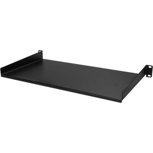 StarTech CABSHELF1U10 1U Rack Shelf 10in Deep Black Steel