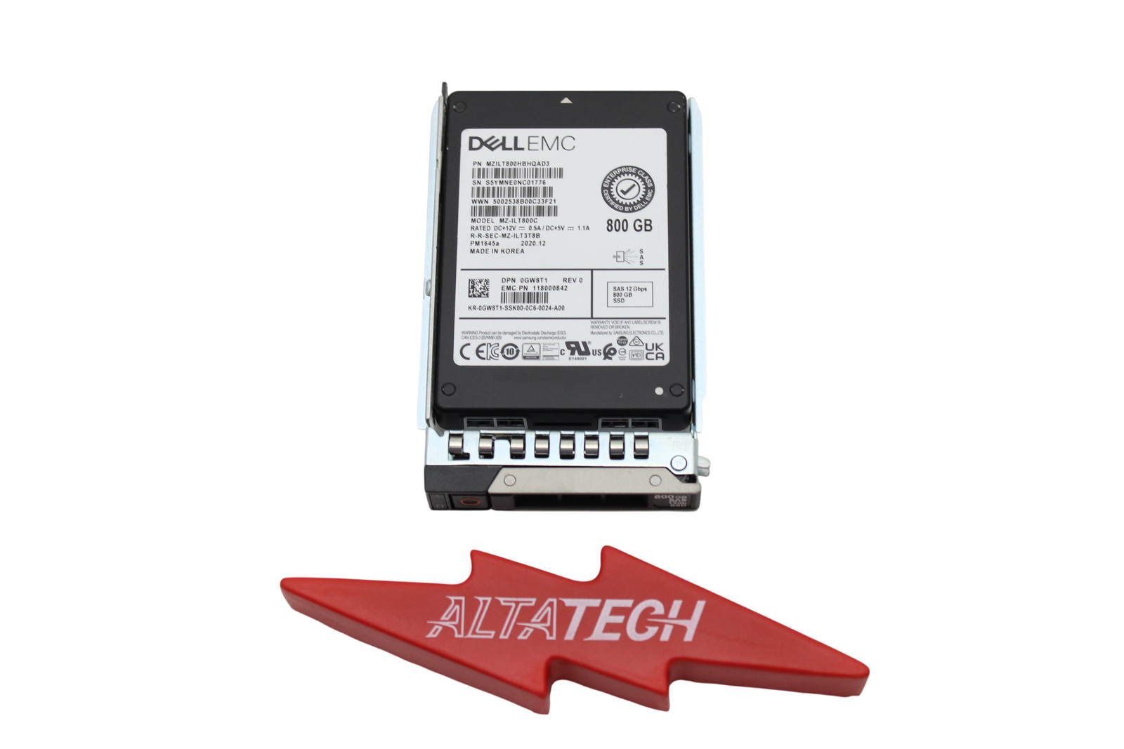 Dell 0GW8T1 800GB SSD SAS 2.5 12G MU