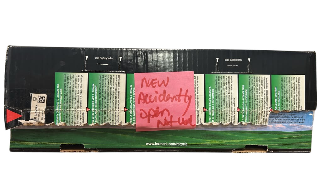 Original Lexmark E360H11A High Yield Toner Cartridge E360/E460/E4 Open Box