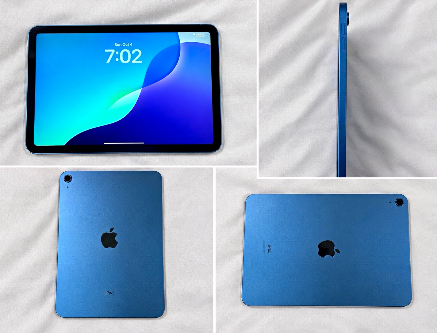 Apple iPad 10.9in 64GB Wi‑Fi Liquid Retina USB-C Bluetooth Tablet Blue