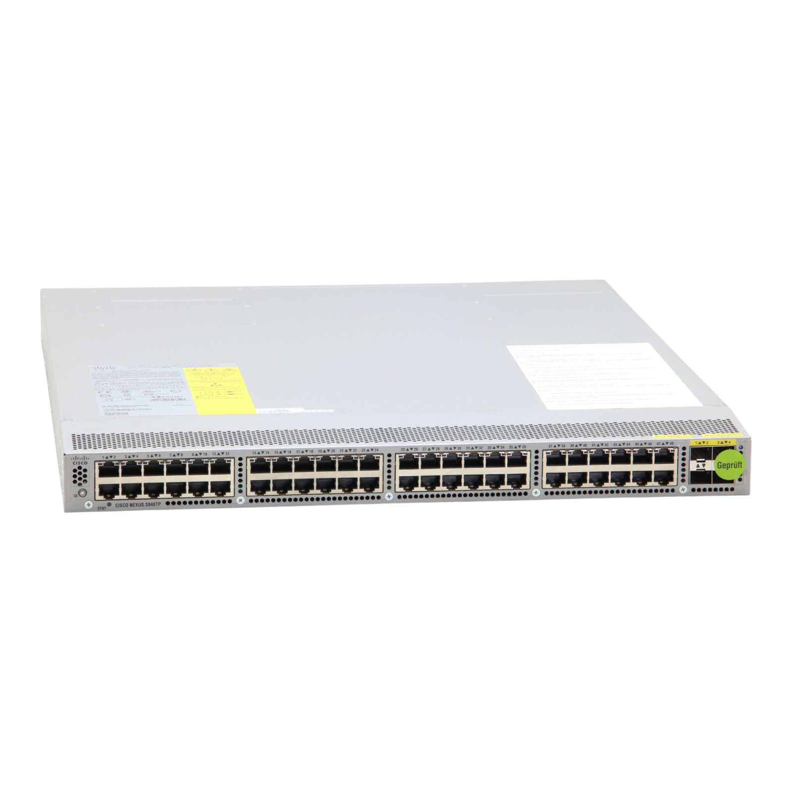 Cisco Nexus N3K-C3048TP-1GE 48x 1GbE RJ-45 4x 10GbE SFP+ L3 Managed Rack Switch