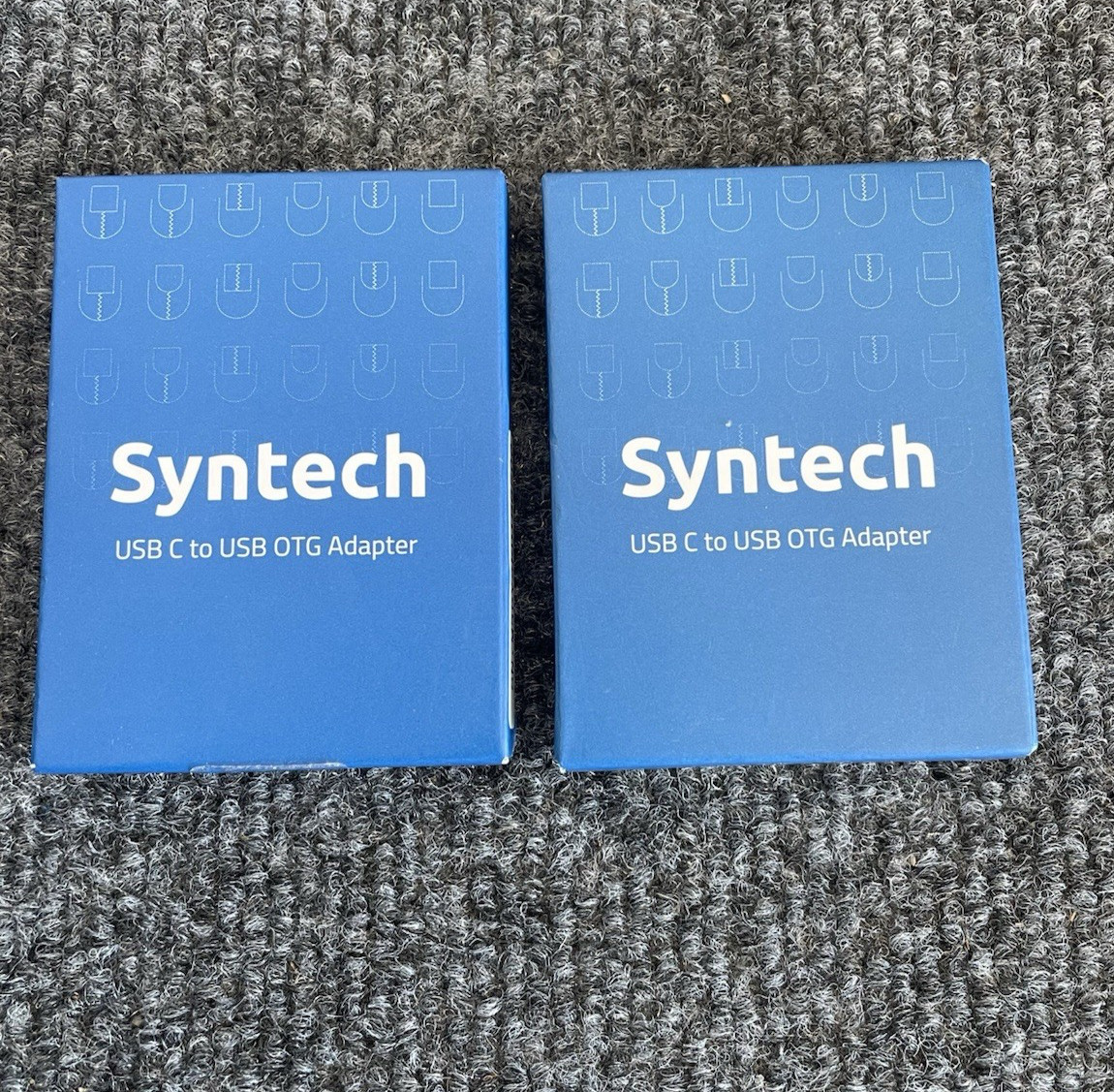 USB-C to USB Adapter 2 Pack USB 3.0 Female to Thunderbolt 4/3 Grey LOT OF 2-PKGS