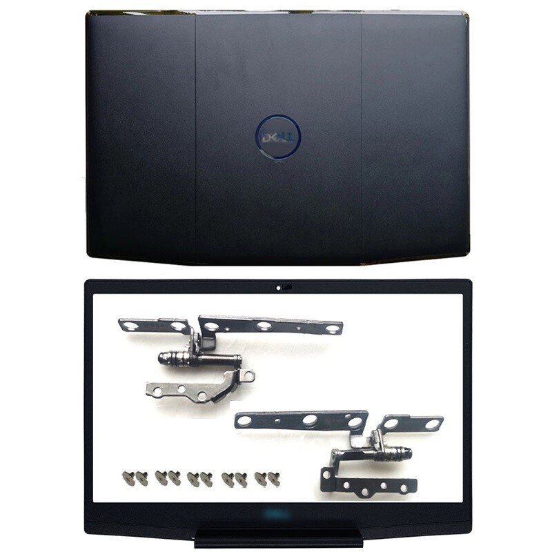 New for Dell G3 15 3590 15.6in Top LCD Back Cover+Screen Bezel+Hinges+10 Screws