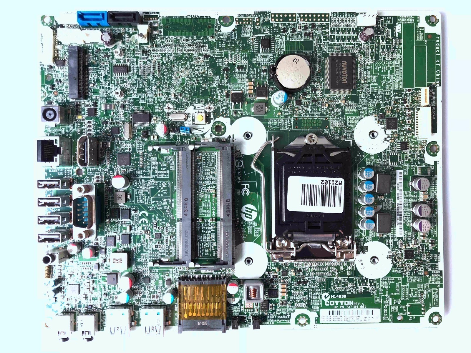 HP 400PRO AIO Motherboard 737182-001 737339-001 737184-001 737339-601 DDR3-A