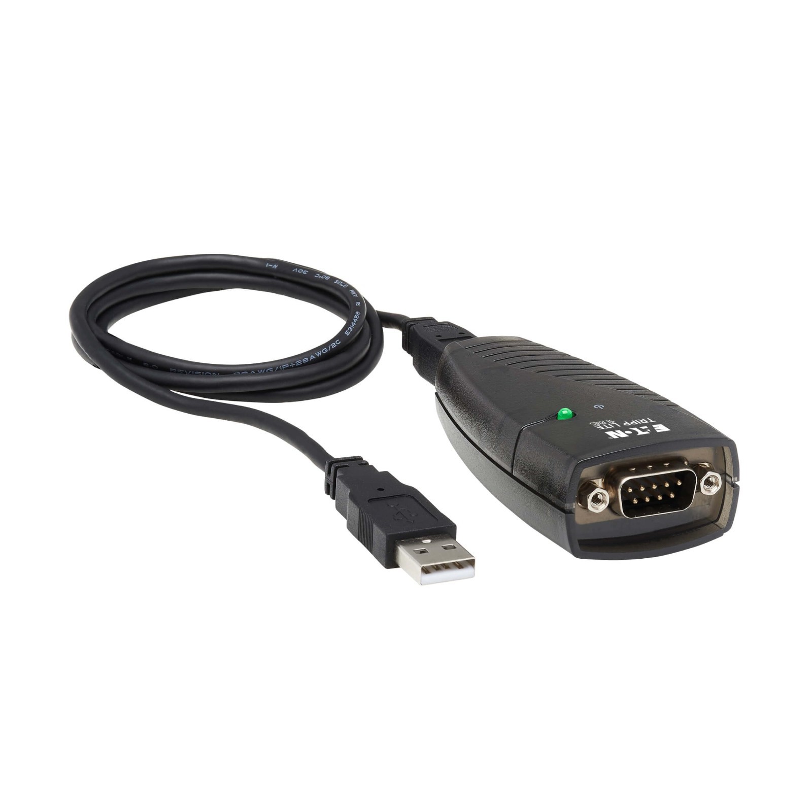 Keyspan USA-19HS USB-A to RS232 Serial Adapter DB9 Male 3ft PC Mac 230Kbps