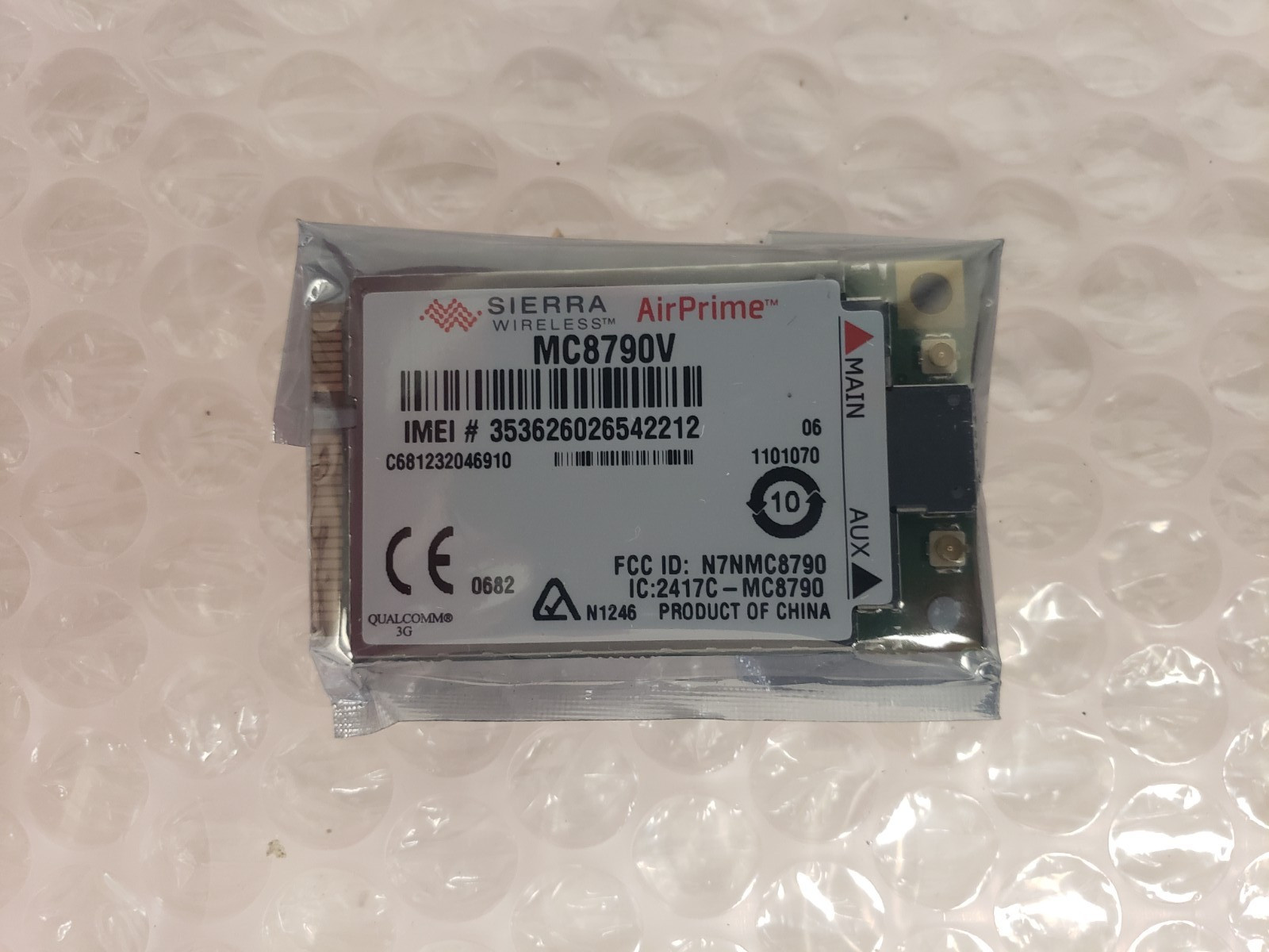 Sierra Wireless MC8790V Unlocked 7.2 Mbps Mini PCIe UMTS HSPA HSUPA +GPS 3G  A-1
