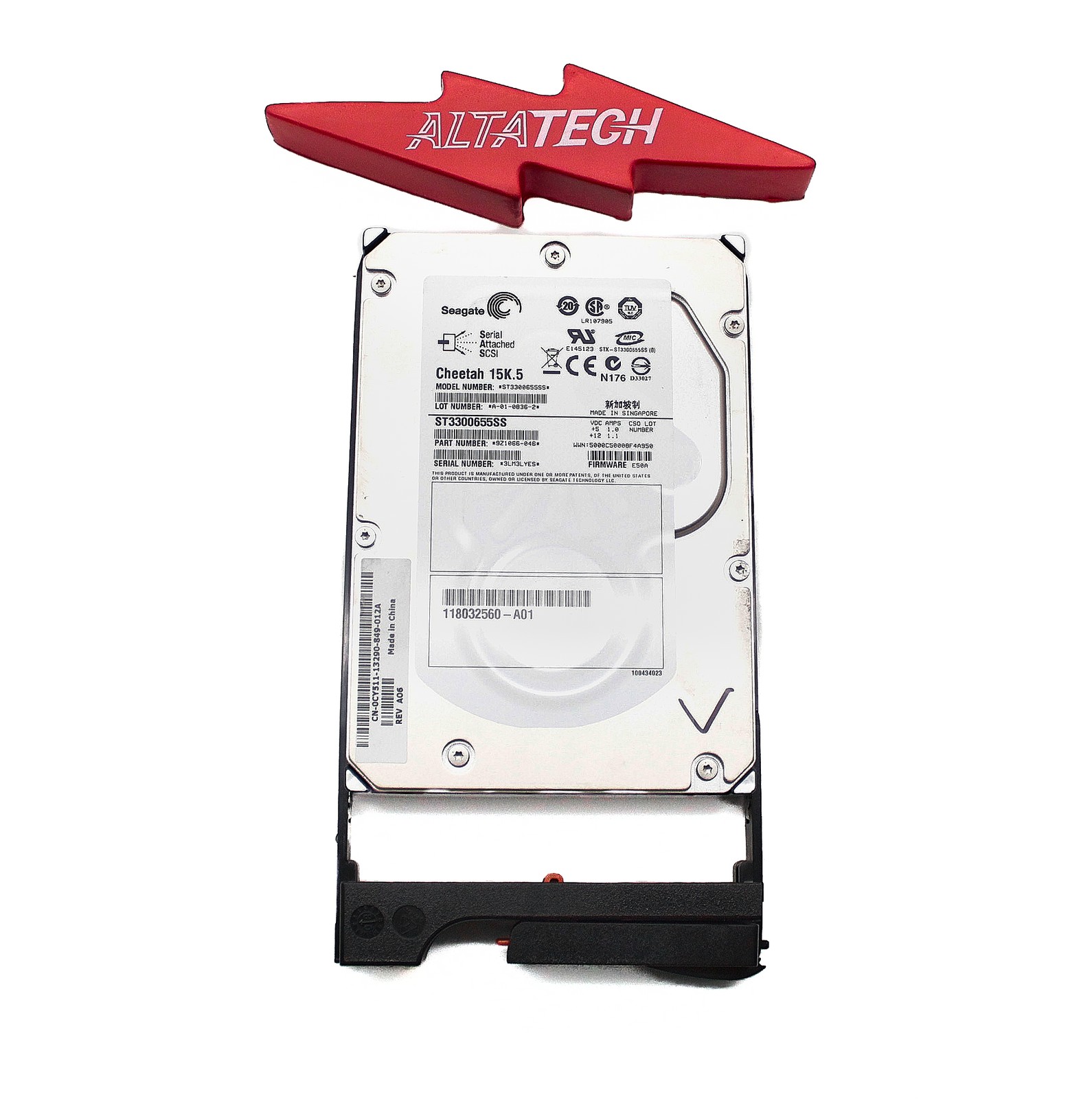 EMC 005048786 300GB 15K SAS 3.5 3G AX4-5