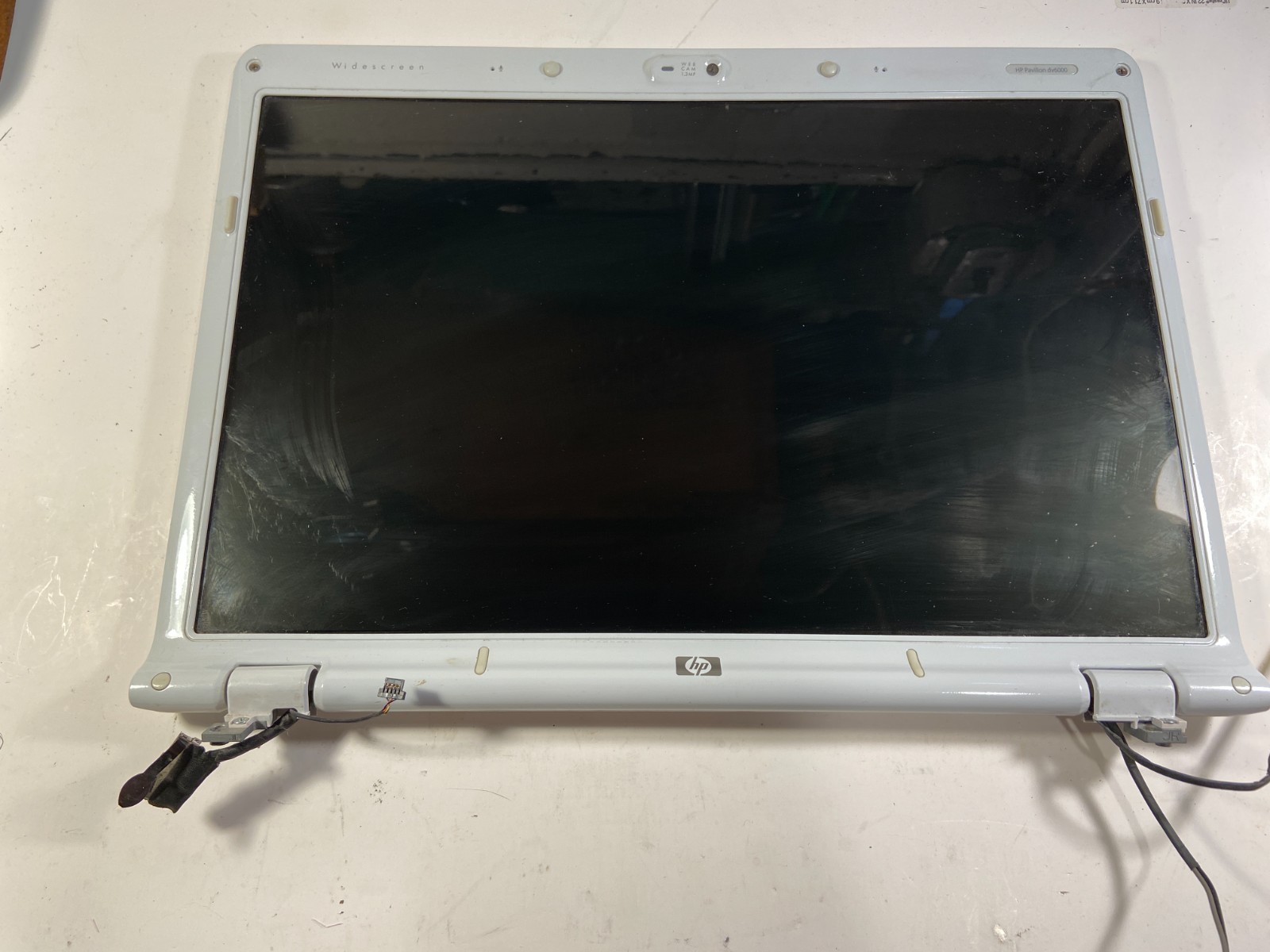 HP Pavilion DV6000 Laptop Screen Only Widescreen With Web Cam