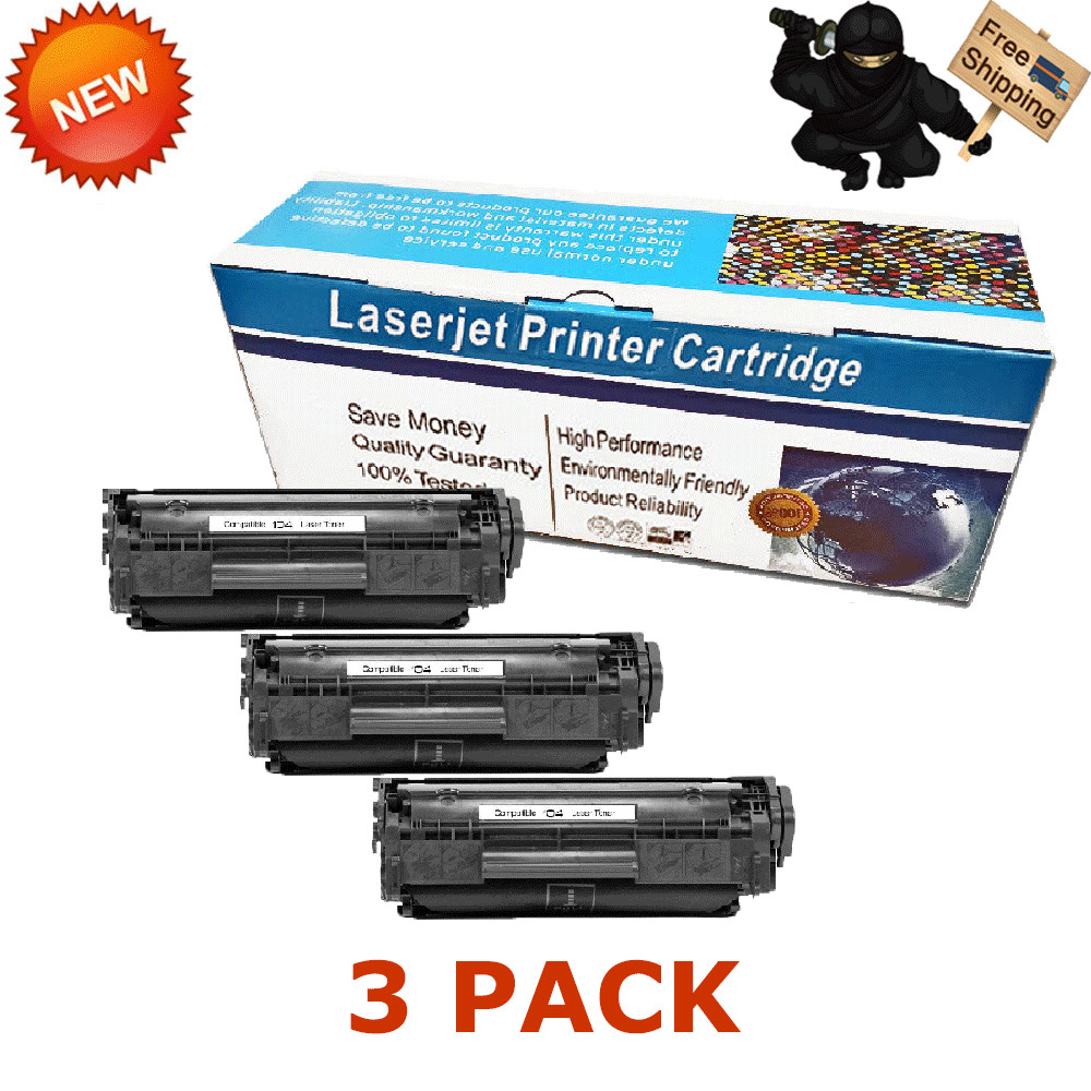 3 Pack FX9 L104 Toner Cartridge Fits Canon ImageClass MF4350D MF4150 D420 D480