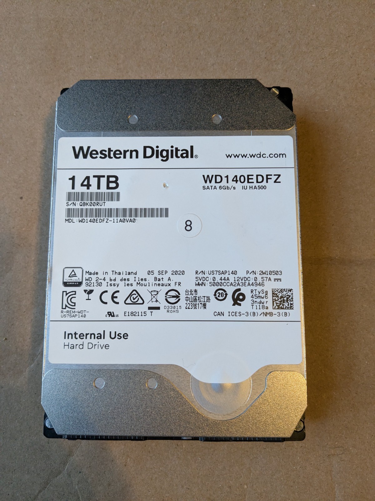Western Digital WD140EDFZ 14TB 3.5" SATA HDD Hard Drive - 14 available