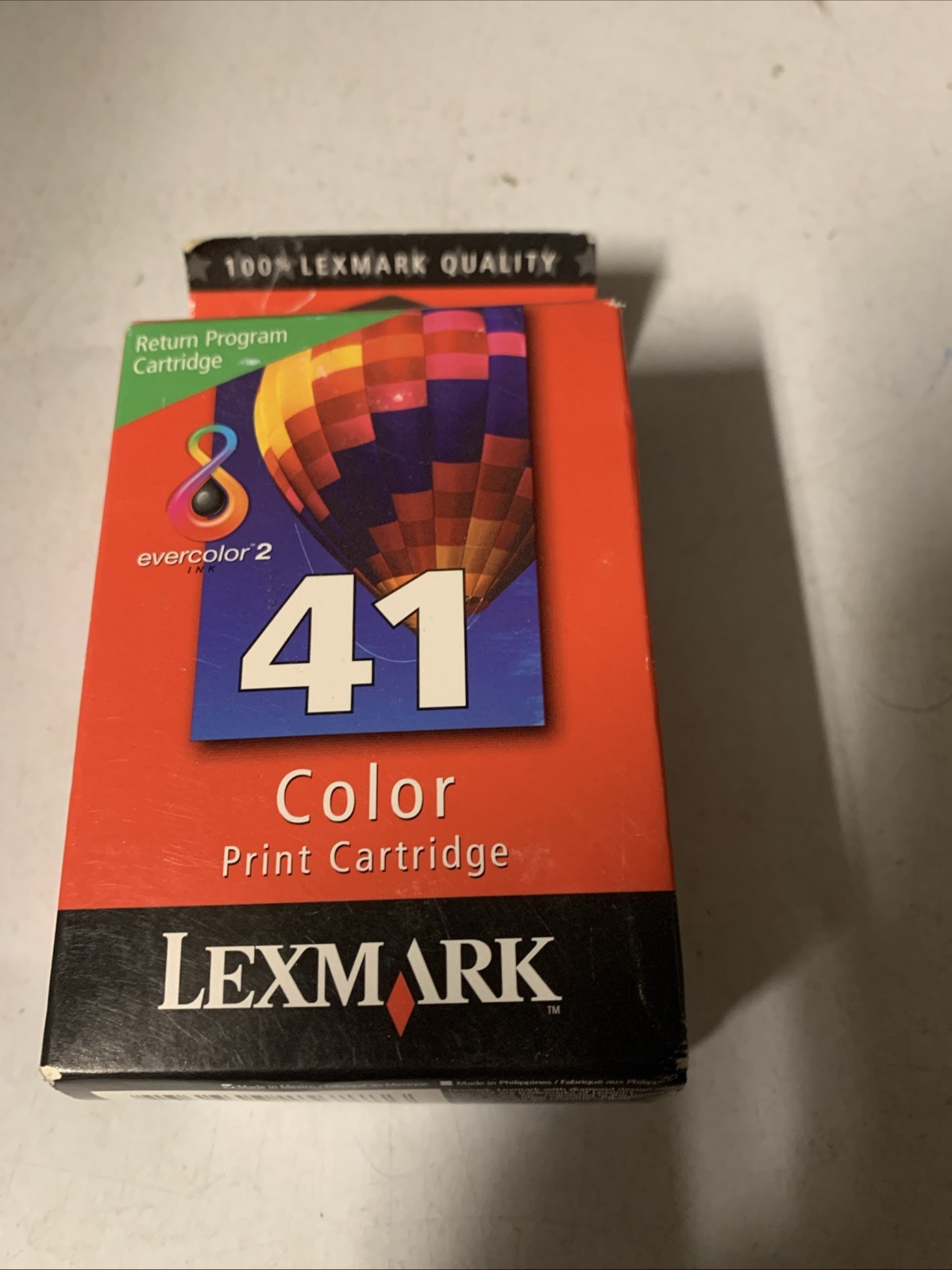 Lexmark 41 Color Print Cartridge Ink OEM Genuine Replacement New Sealed Ax