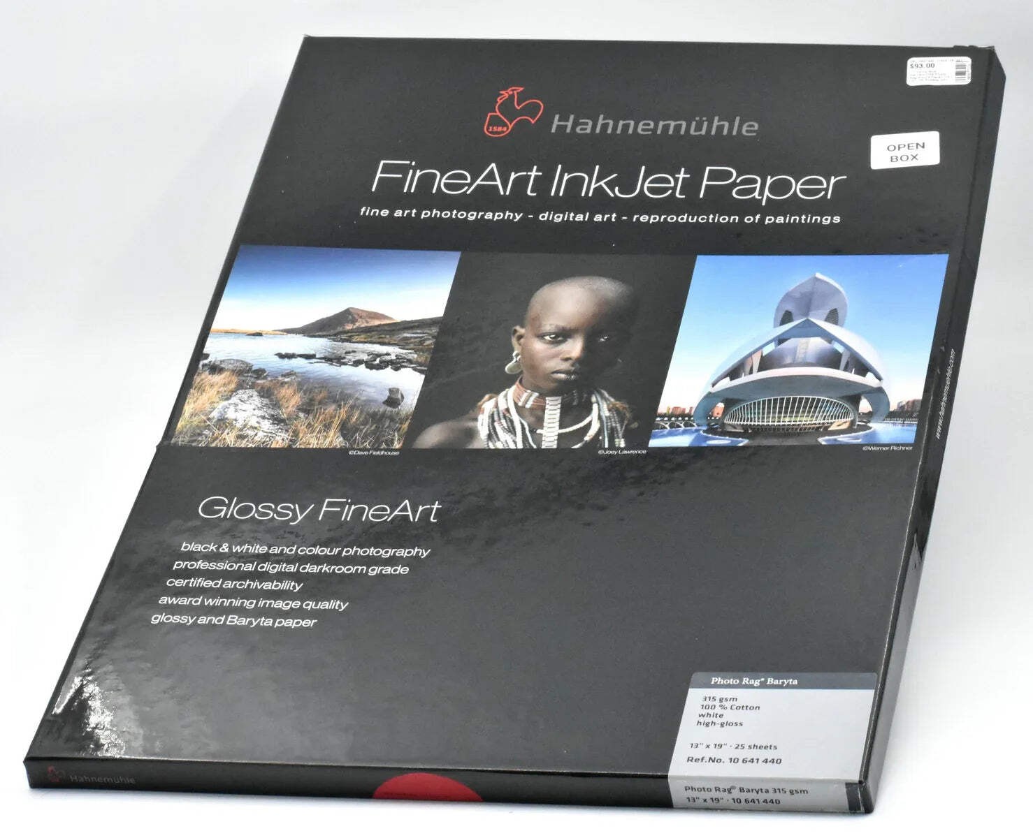 * OPEN BOX * Hahnemühle Photo Rag Baryta Paper (13 x 19", 25 Sheets)