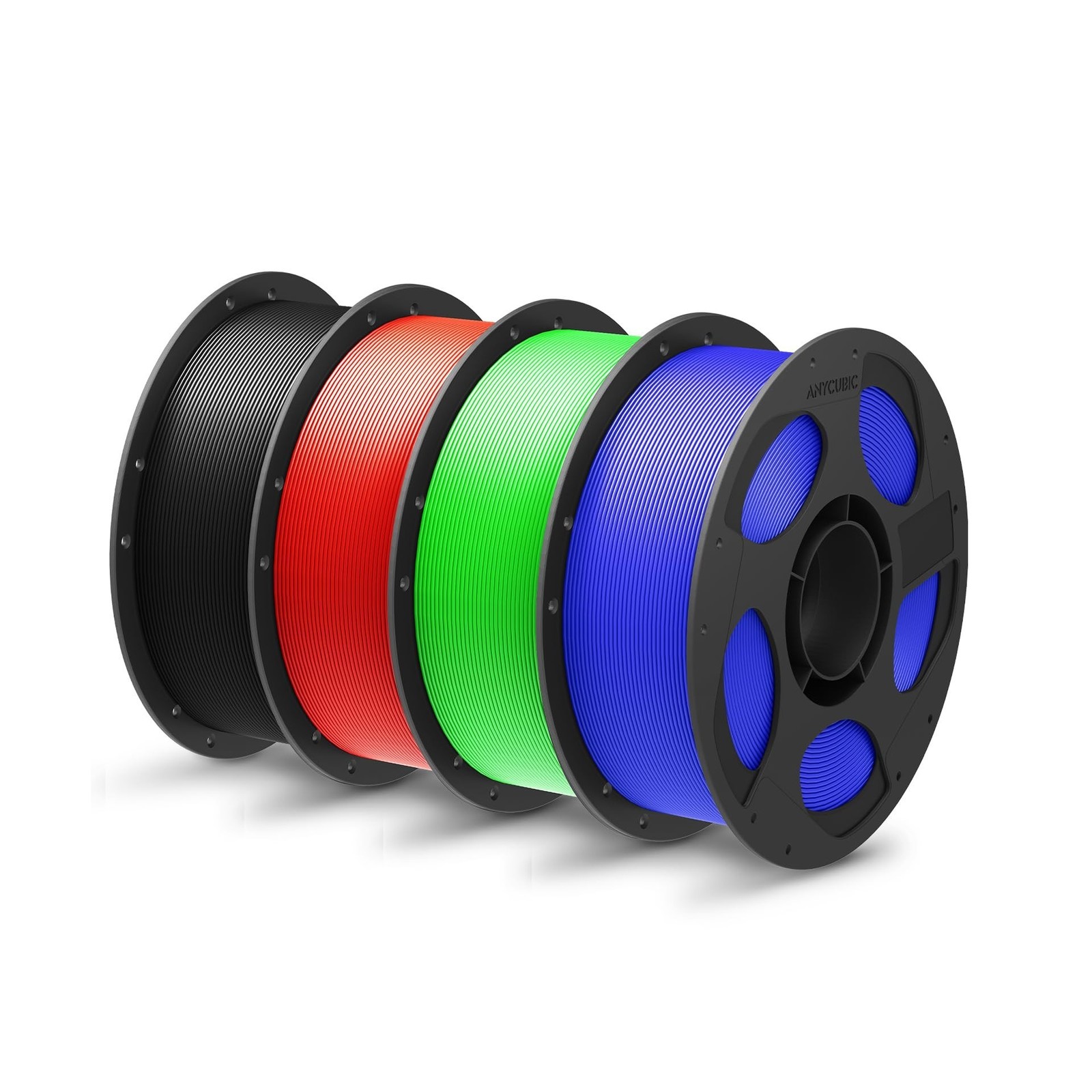 ANYCUBIC PLA Plus (PLA+), 3D Printer Filament 1.75mm Bundle, High Toughness, ...