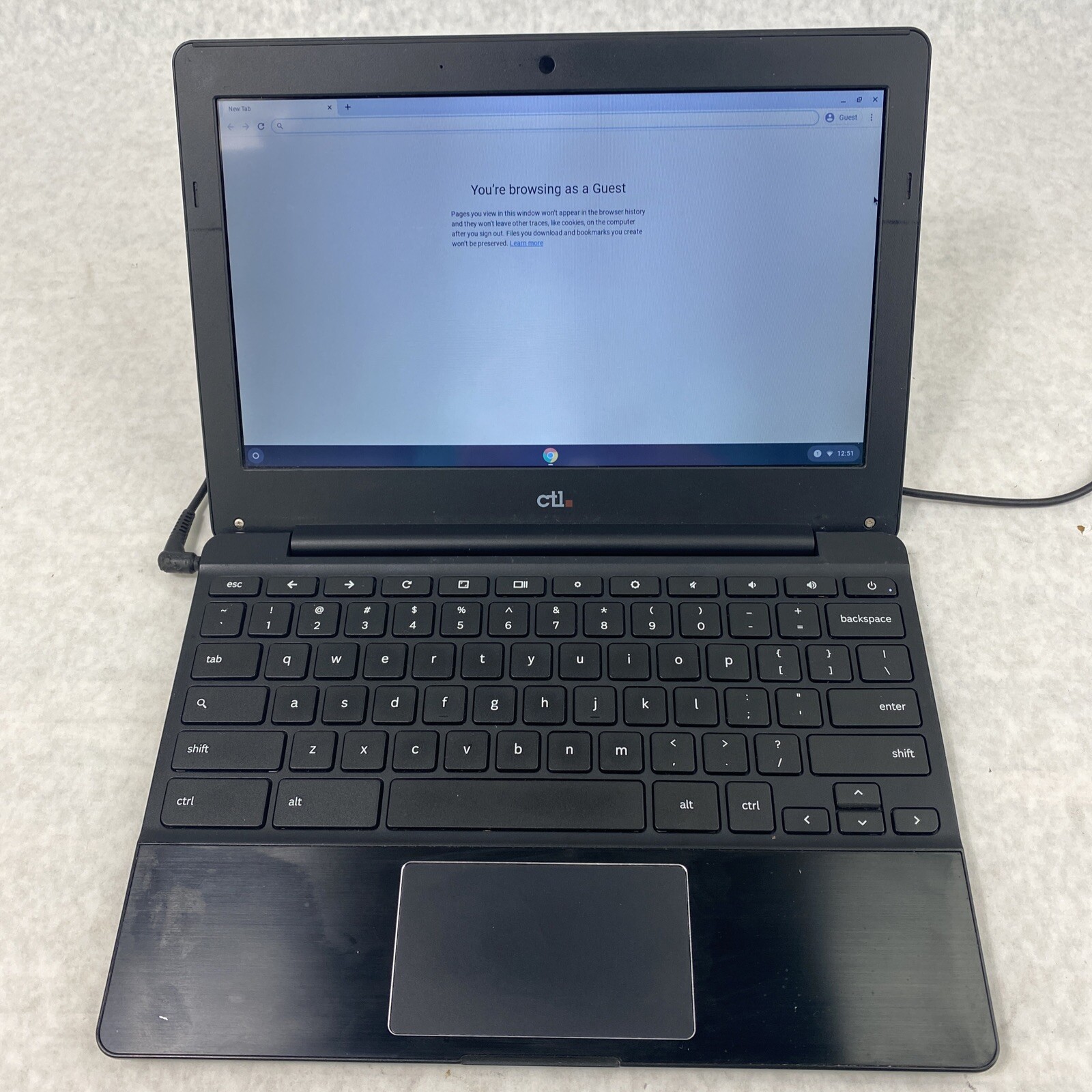 CTL Chromebook J2 11.6” 2GB RAM 16GB SSD Grade B NO BATTERY NO CHARGER