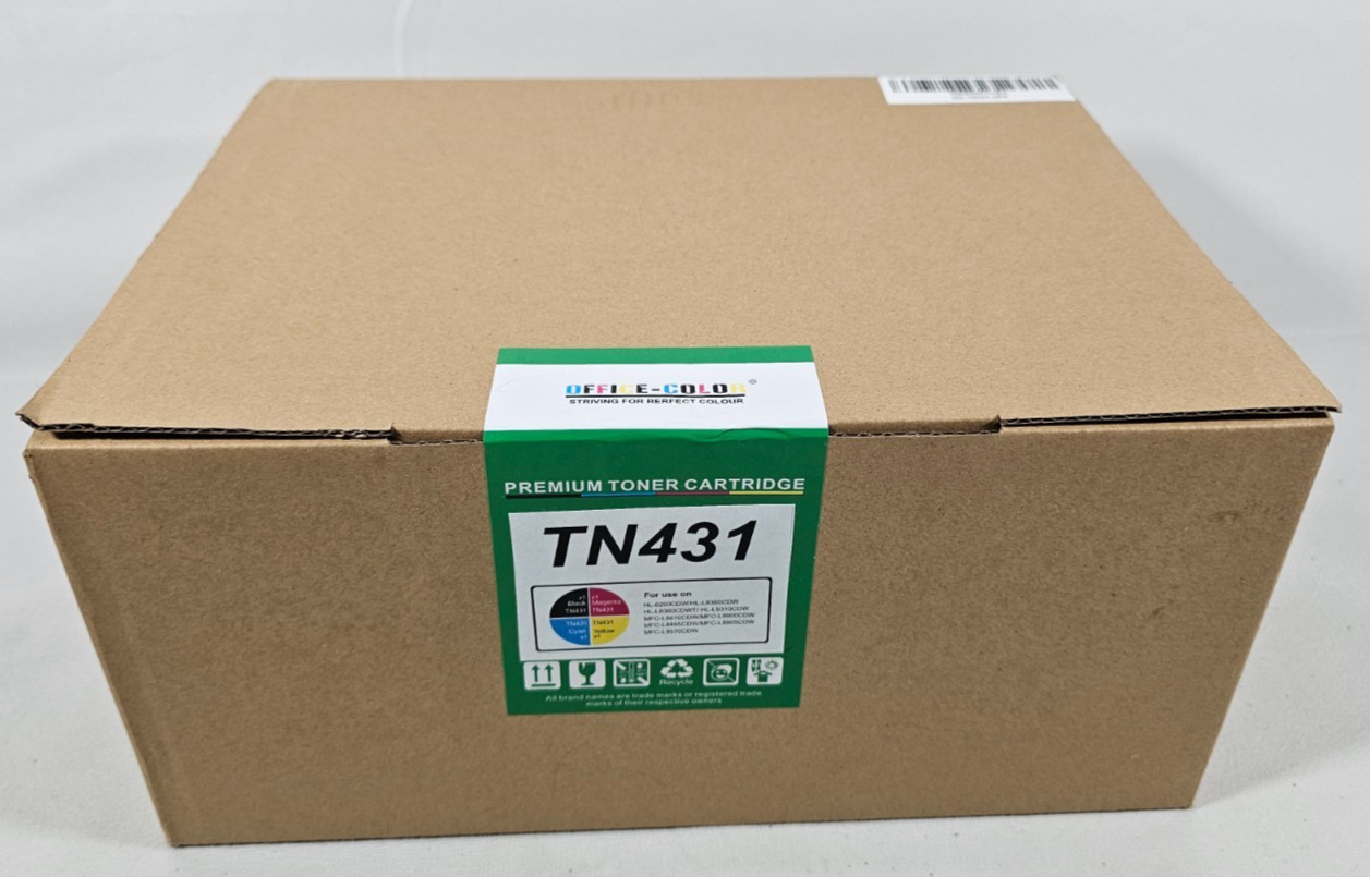 For Brother TN 431 4x Toner Cartridge Black Cyan Magenta Yellow MFC-L8610CDW