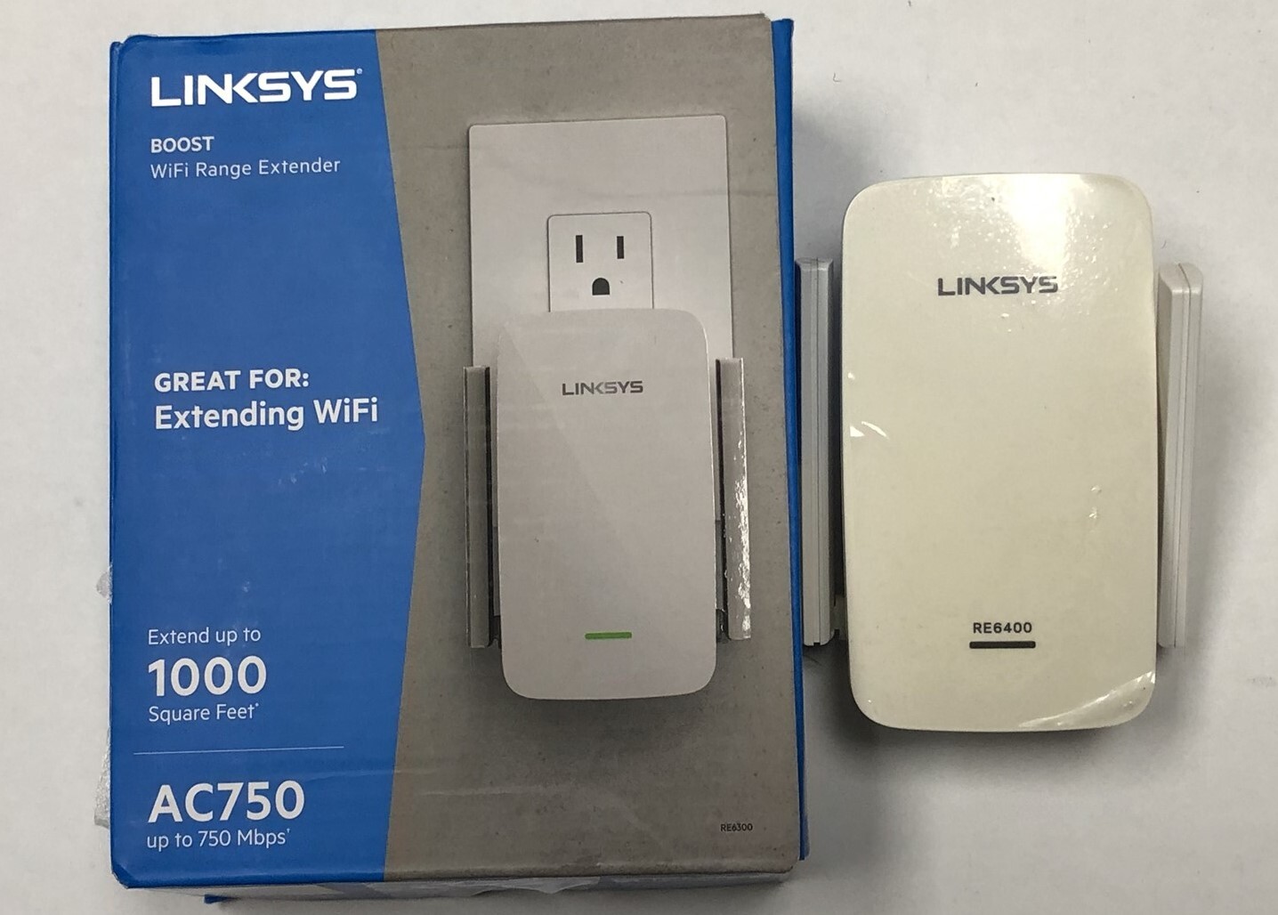 Linksys RE6300 AC750 Wireless Dual Band Gigabit Range Extender