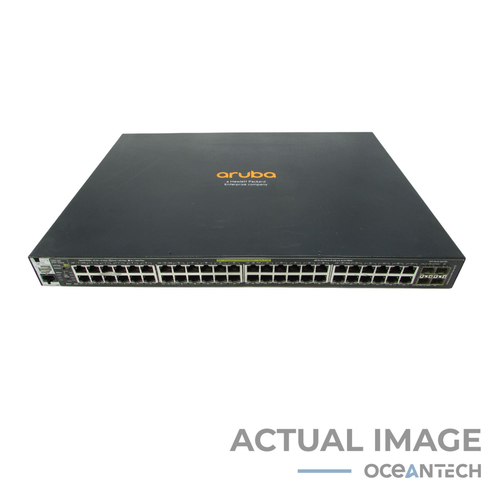 HP Aruba 2530-48G J9772A 48 Port Gigabit PoE+ Ethernet Switch Managed No Rails
