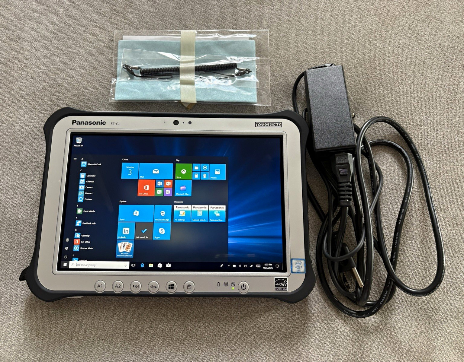 Panasonic ToughPad FZ-G1 i5-5300U 8GB 256GB 10.1" Win10 Touch Wi-Fi