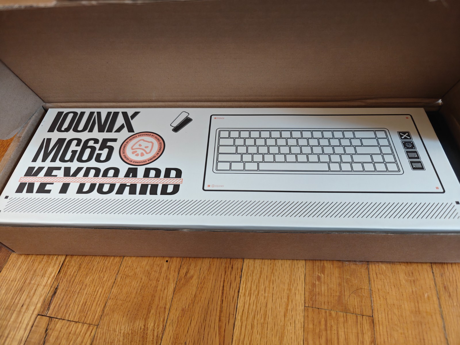 Iqunix MG65 Pro Mechanical Keyboard Wireless Three-Mode Keyboard - Used