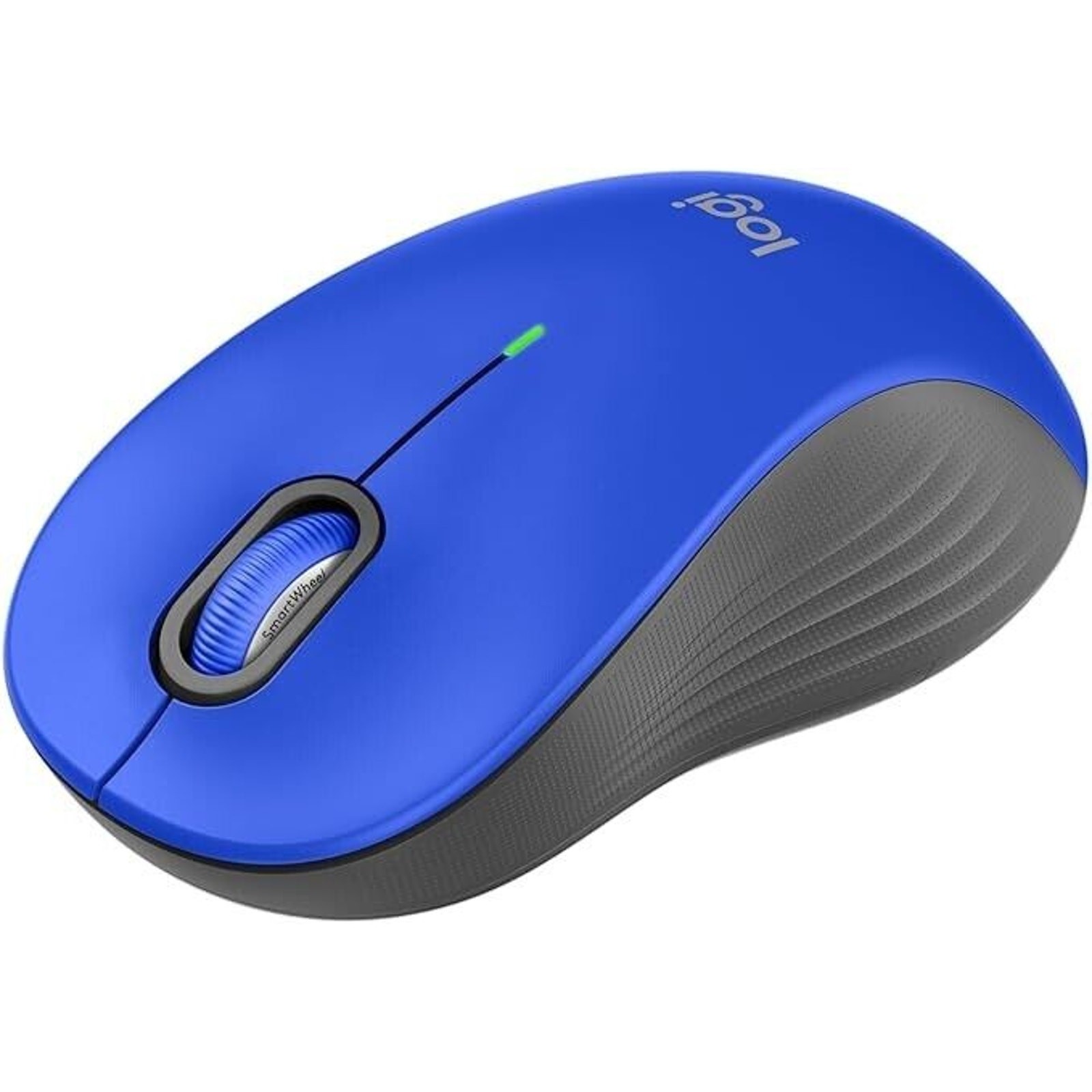 Logitech Signature 550L Wireless Mouse (Blue) Bluetooth & USB, for Large Hands