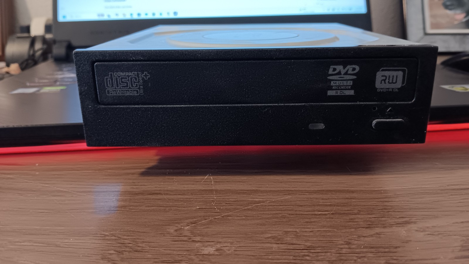 HP DH‑16ACSH‑HT2 SATA DVD/CD Rewritable Drive – Tested & Working