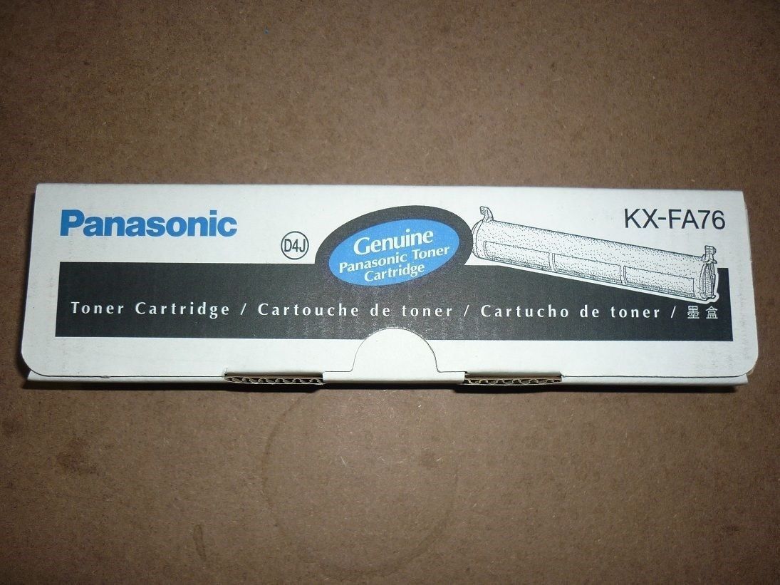 3 New Genuine Panasonic KX-FA76A Toner KX-FL501 KX-FL521 KX-FLM551 KX-FLM552