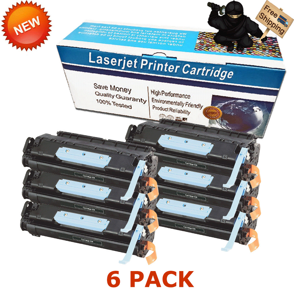 6 PK FX11 Toner Cartridge Black for Canon 106 LASER CLASS 810 830 830i Printers