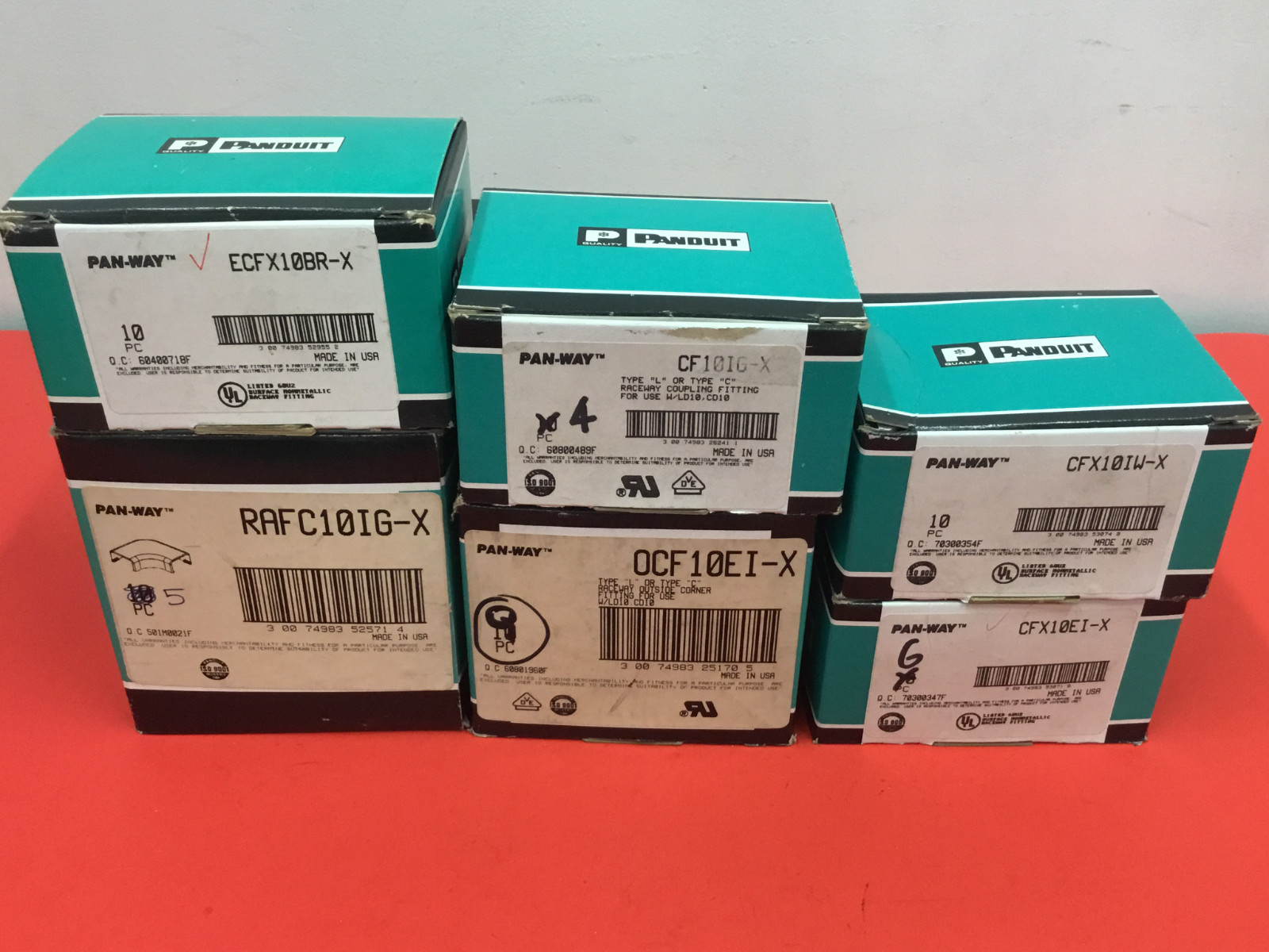 Mixed lot of (44) - Panduit Fitting - NEW