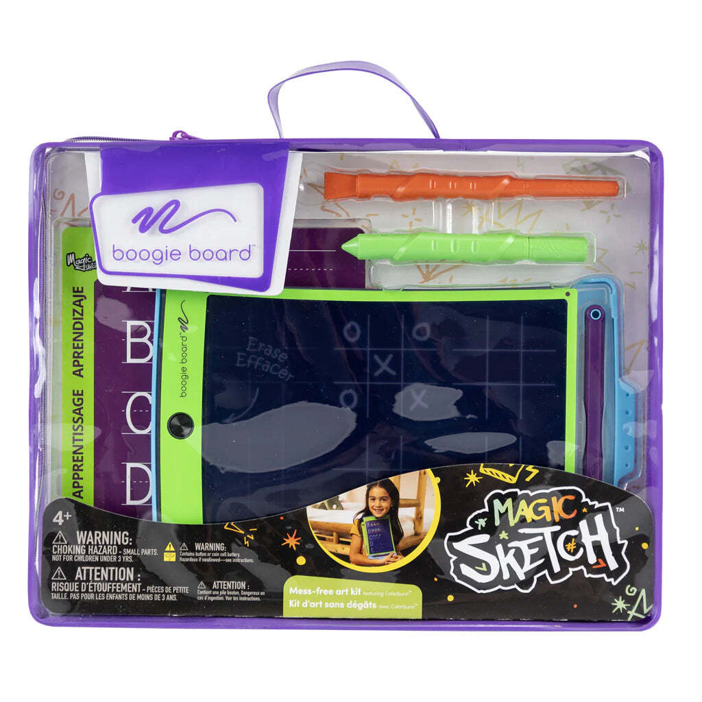 Boogie Board J3MS60003 New Magic Sketch Reusable Kids' Creativity Kit
