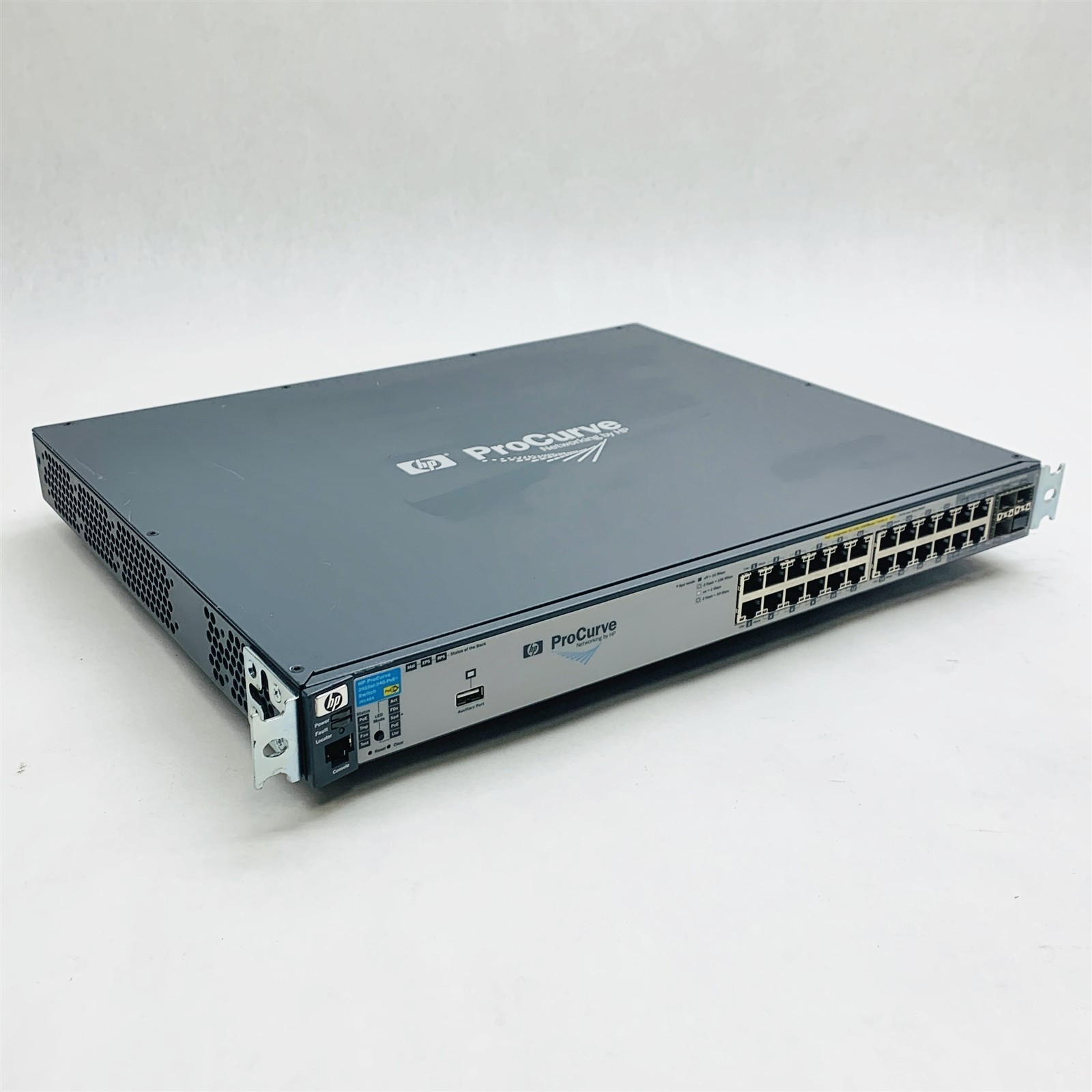 HP ProCurve 2910al-24G PoE+ J9146A 24-Port PoE+ Gigabit Managed Network Switch