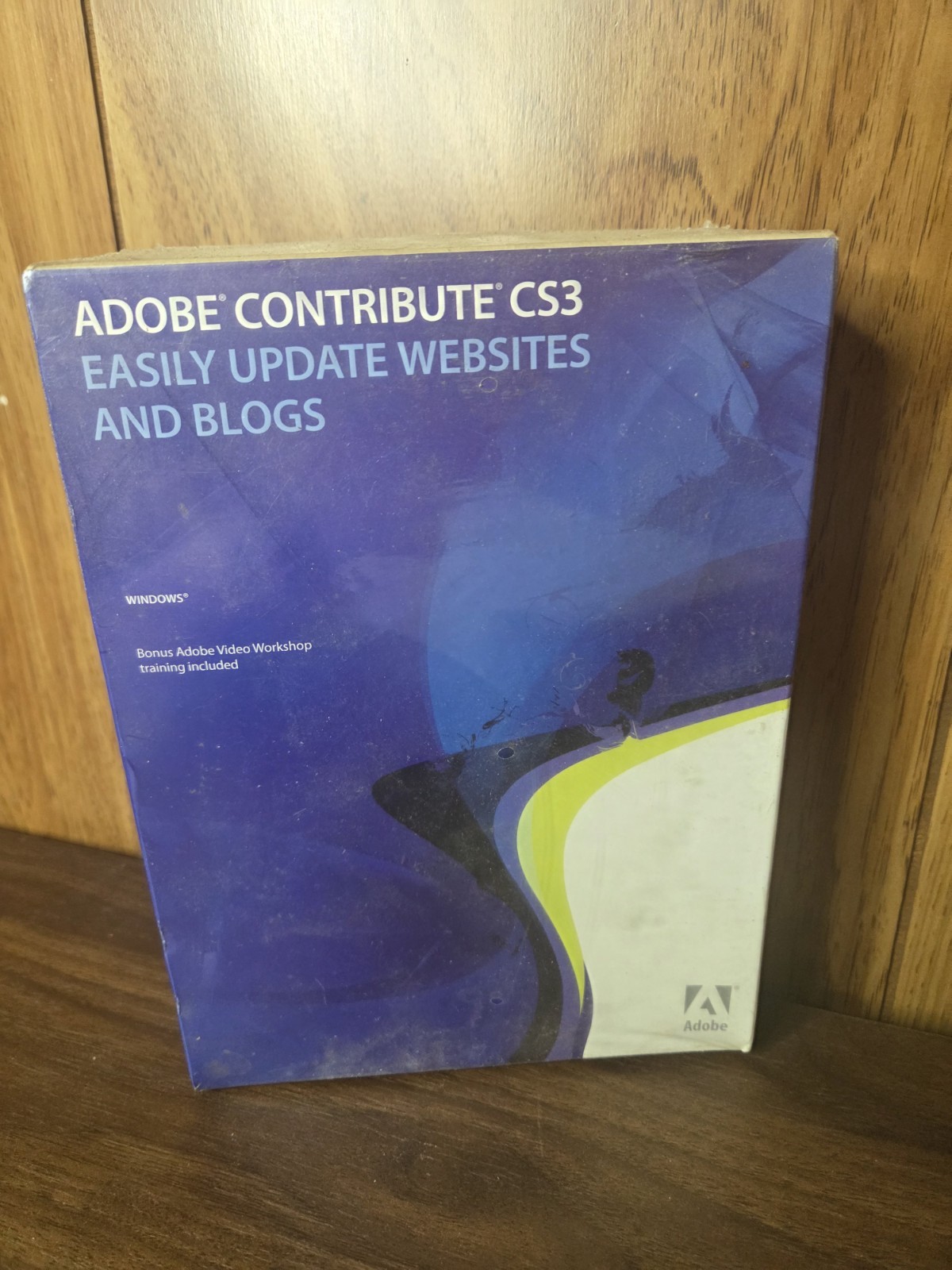 Adobe Contribute CS3 Windows 90076069 OEM ORIGINAL SEALED 2007