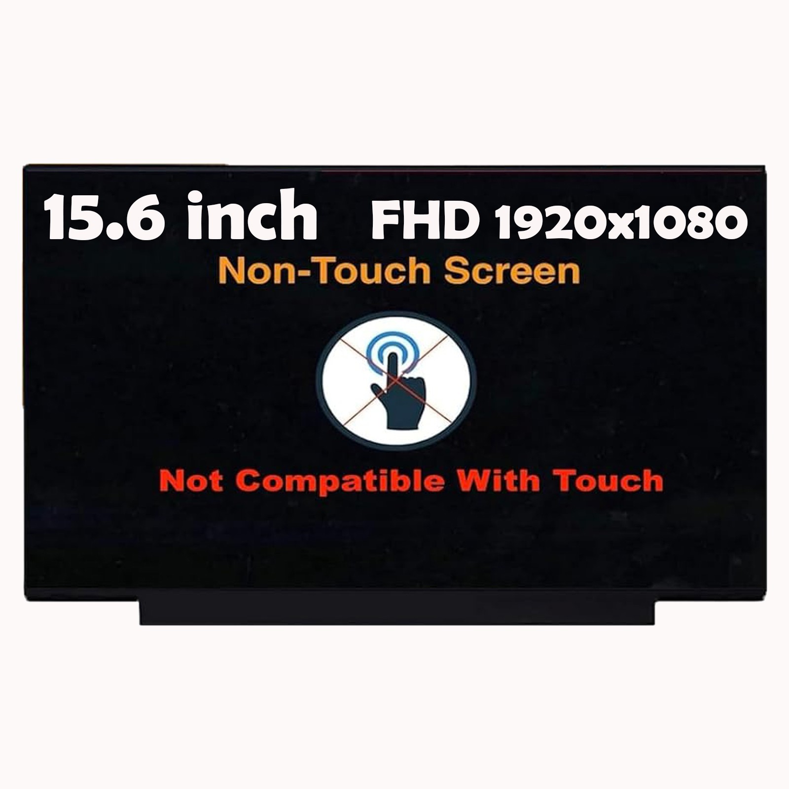 for Dell P/N KFMYW D/PN 0KFMYW LCD Screen Matte FHD 1920x1080 Display 15.6 in