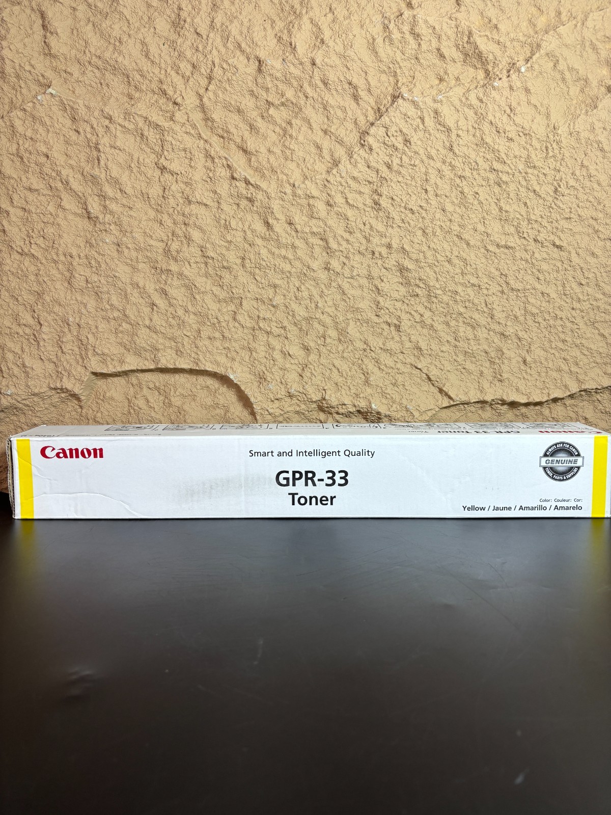 Canon GPR-33 Cyan Yellow Toner Lot of 2 Genuine 2796B003AA 2804B003AA