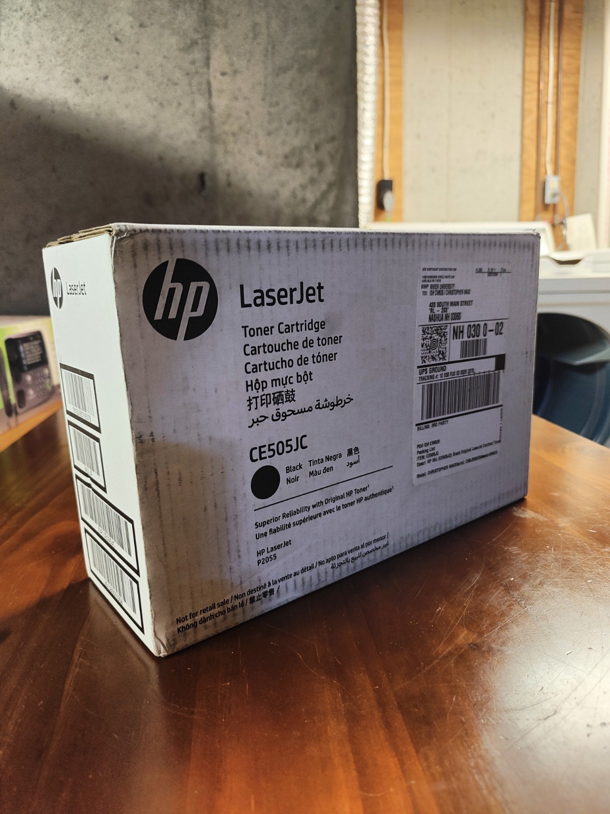 HP 05A Replacement Toner Cartridge - Black (CE505JC)
