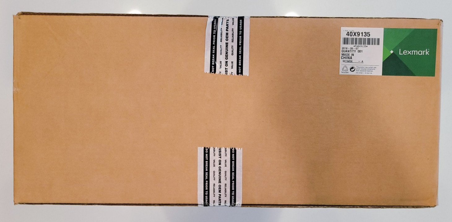 Genuine Lexmark 40X9135 Fuser Maintenance Kit MX310 MX410 MX510 MX511 XM1145