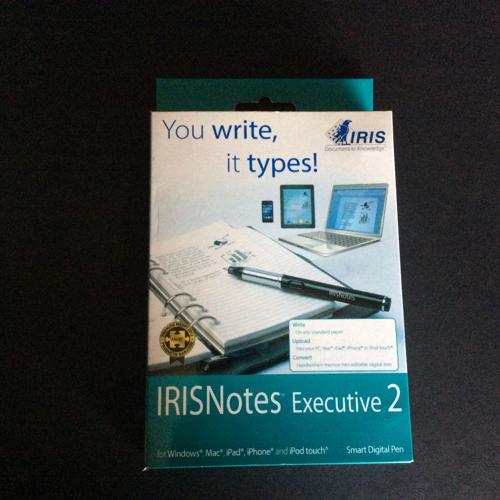 _IRIS 457489 IRISnotes Executive 2 Digital Pen