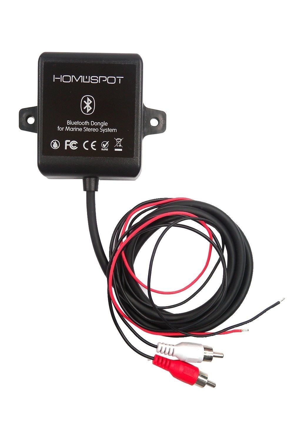 Waterproof Bluetooth Marine Receiver Adapter for Boats, Yachts, Cars, ATV - Nois