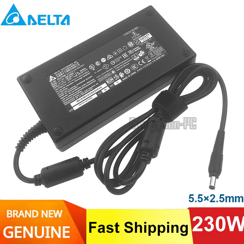 Original DELTA ADP-230EB T 19.5V 11.8A 5.5×2.5mm Power Adapter Laptop Charger