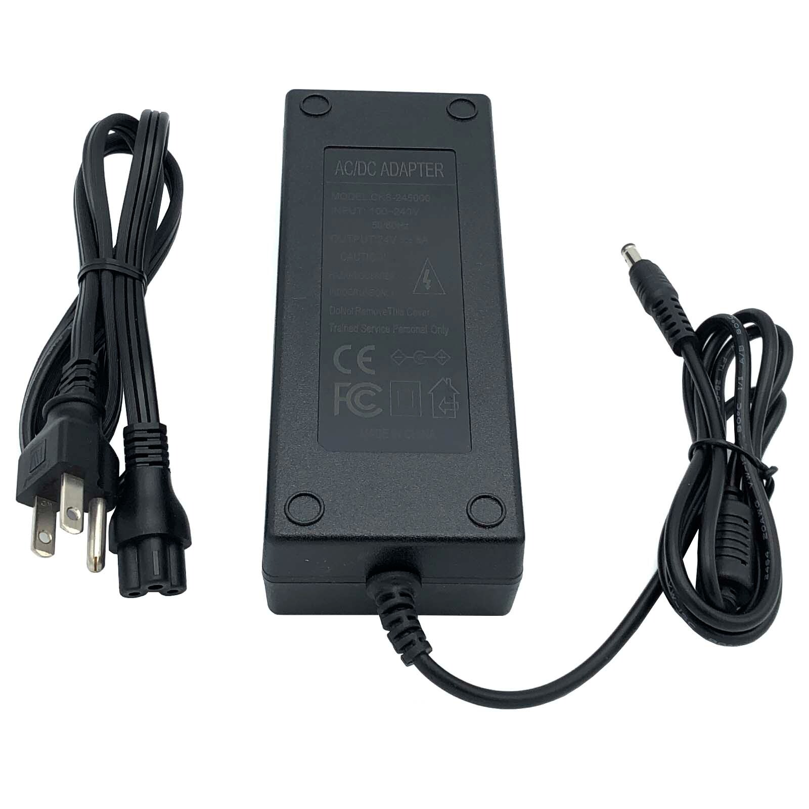 24V Power Adapter for For TSC ID TDP-225 TDP-225W Thermal Label Printer