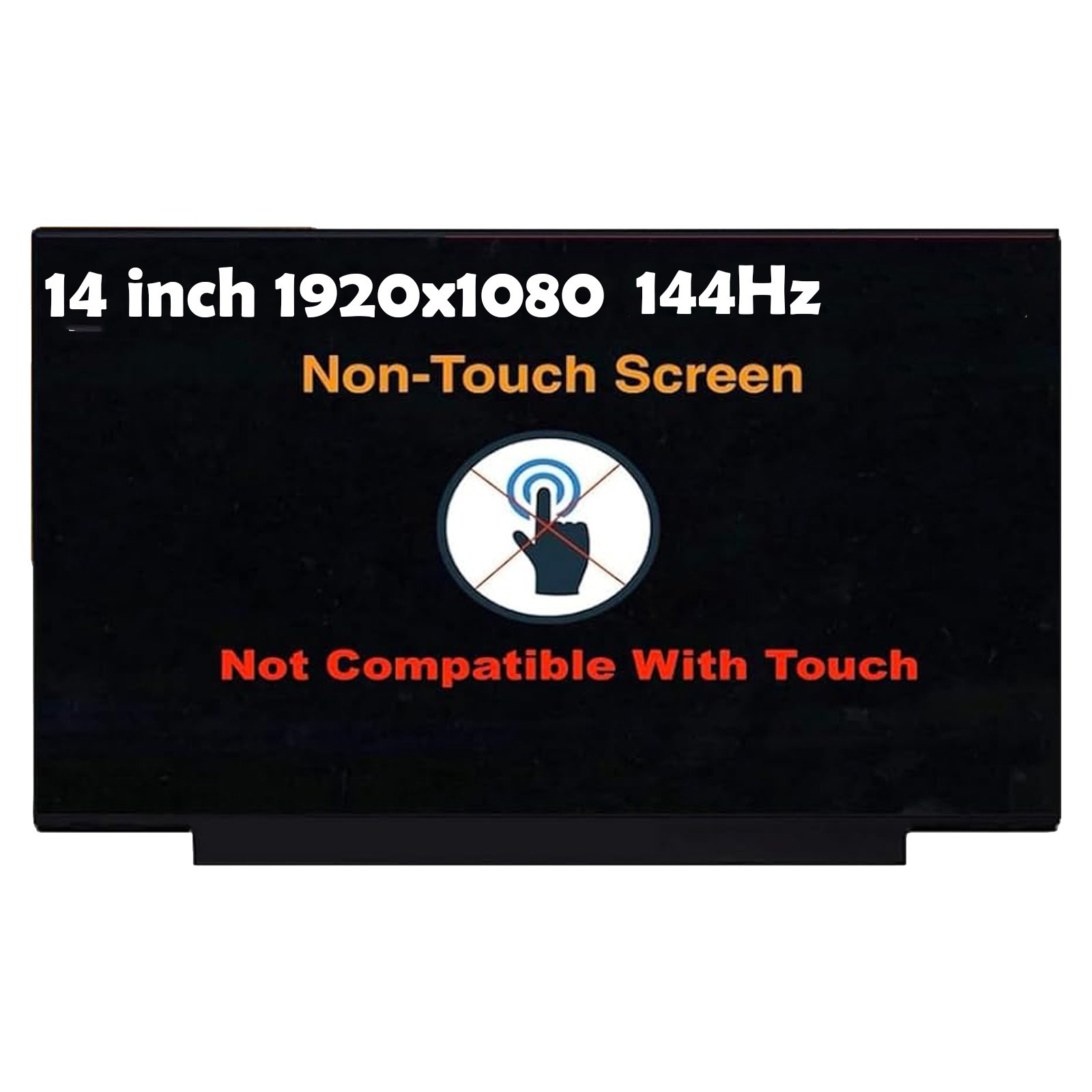 14" LQ140M1JW54 LQ0DASE343 1920x1080 144Hz LCD Non-Touch Screen Display Panel