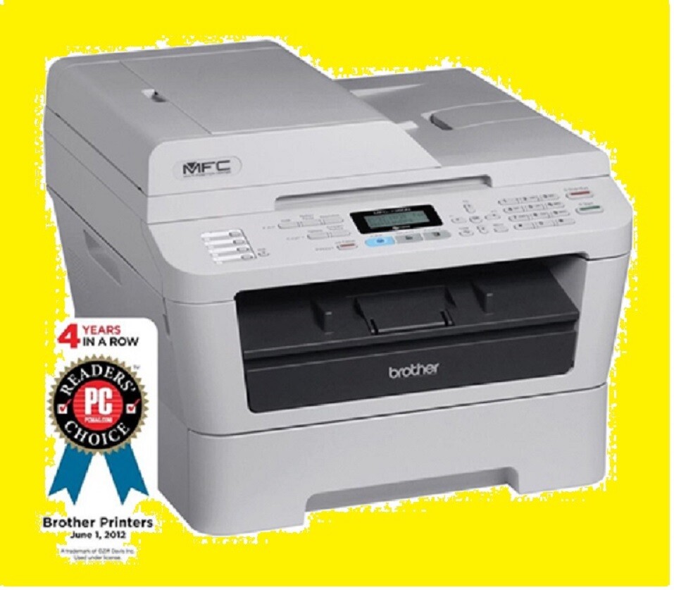 Brother MFC-7360N Printer COMPLETE w/NEW Toner & NEW Drum CLEAN FAST SHIP