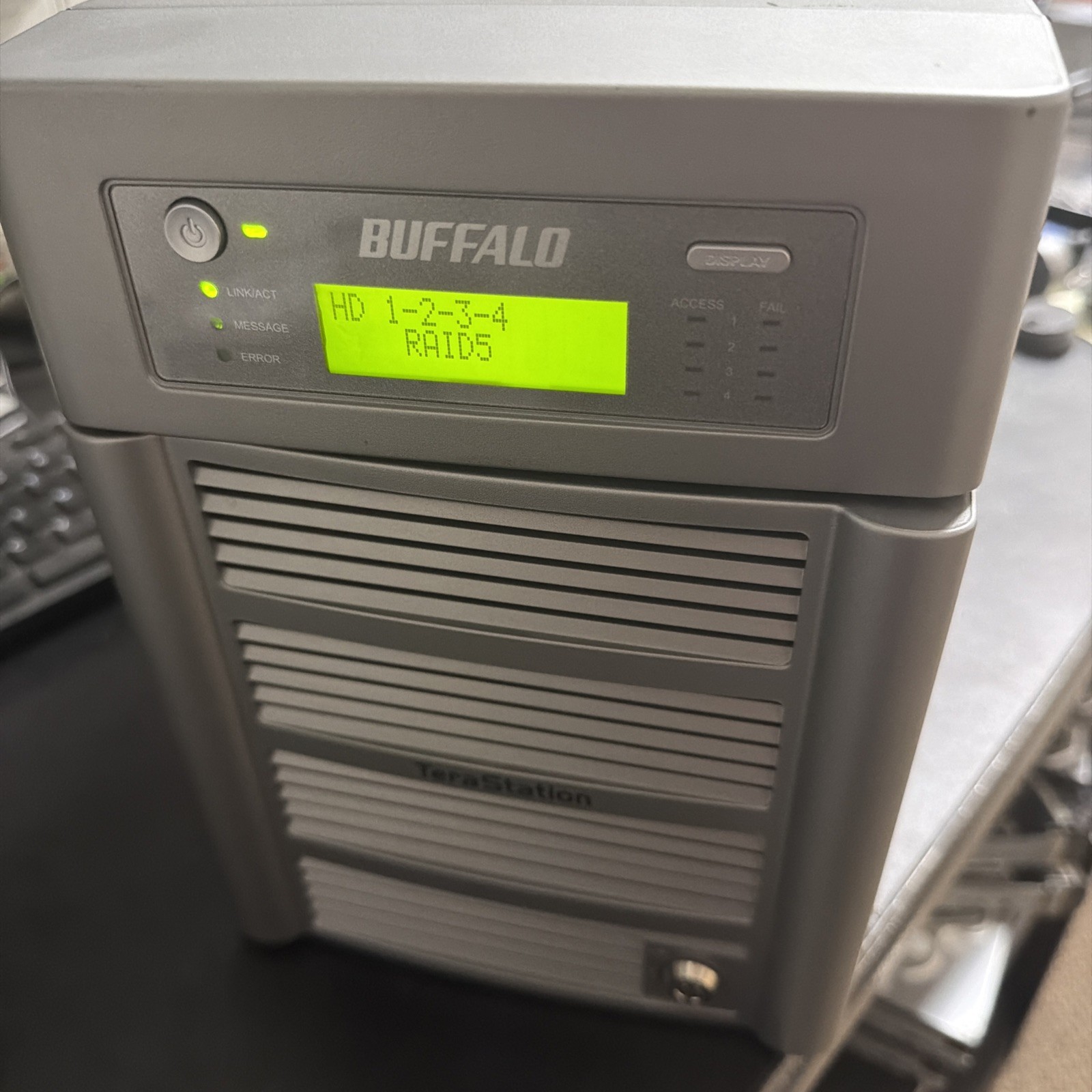 Buffalo TeraStation HS-DH0.0TGL/R5 4-Bay 3.5" SATA HDD - 4x 1TB Drives Included
