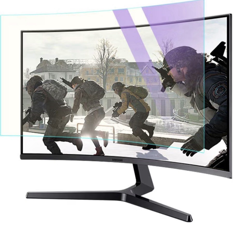 CapriTech 34Inch Anti Blue Light Monitor Screen Protector -Anti Glare Filter...