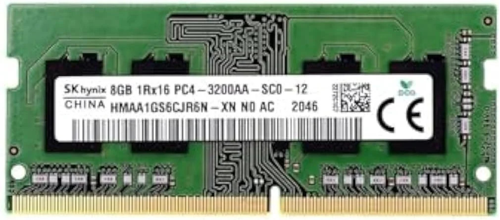 SK Hynix 8GB SODIMM DDR4 3200 PC4 1Rx16 HMAA1GS6CJR6N-XN SO-DIMM Laptop RAM Memo