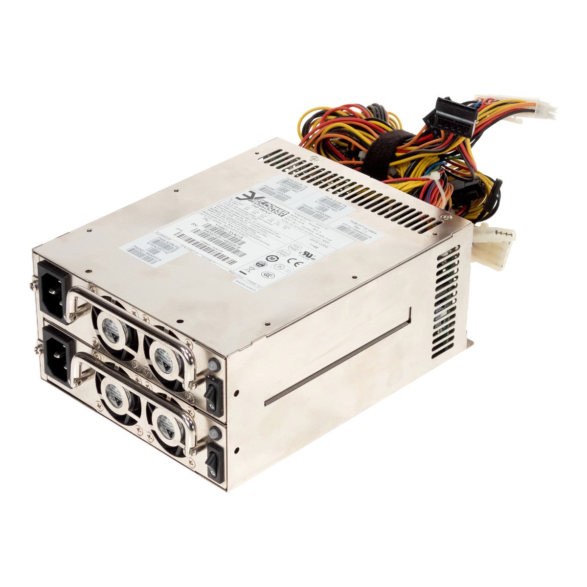 SUPERMICRO PWS-503R-PQ 500W REDUNDANT PSU CAGE with 2x 500W PSU PWS-503R-1R
