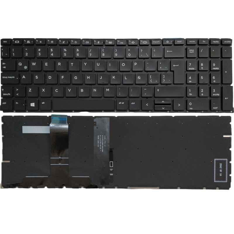 Laptop NEW FOR HP Probook 450 G9 455 G9 Spanish/Latin Keyboard Backlit